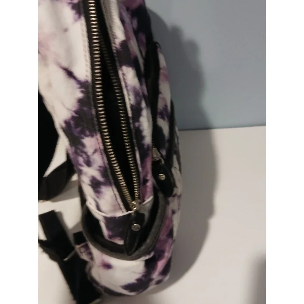 Purple Pink Black IVORY ELLA Tie Dye Back Pack School